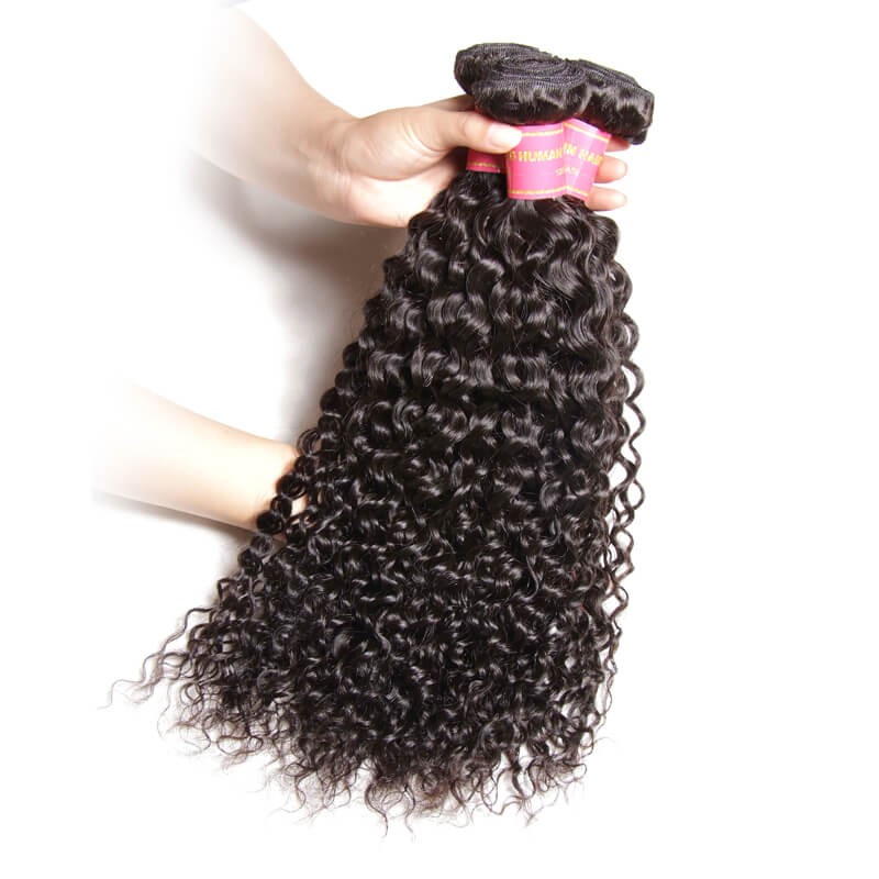 Idolra 100% Unprocessed Virgin Peruvian Kinky Curly Weave Remy Peruvian Human Hair Weave
